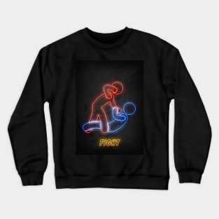 Fight Neon Crewneck Sweatshirt